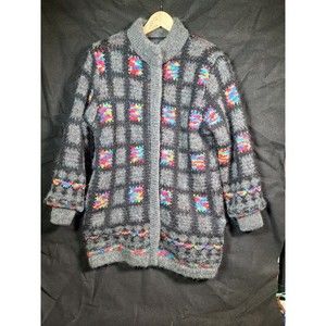 Vintage Rochelle California Fuzzy Cardigan Jacket